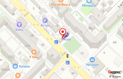 Гастроном Гулкаспий на карте