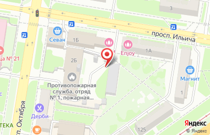 Салон красоты Соблазн в Автозаводском районе на карте