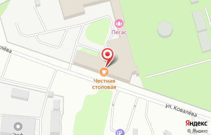 Столовая в Липецке на карте