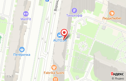 Компания по ремонту квартир на Воронцовском бульваре в Мурино на карте