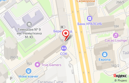 Производственно-печатный центр в Заельцовском районе на карте