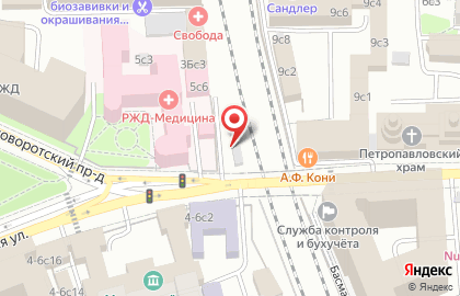 Служба доставки цветов в Москве на карте