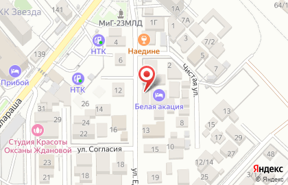 Пекарня в Сочи на карте