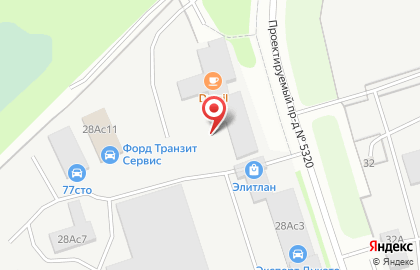 Свободное такси на Рябиновой улице на карте