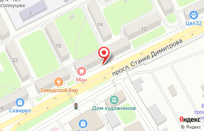 Салон красоты Танго на проспекте Станке Димитрова на карте