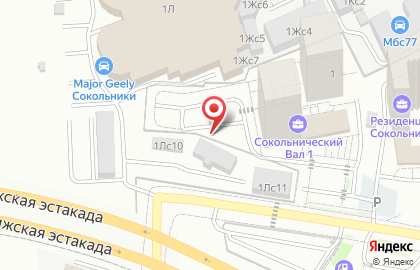 Radius на карте