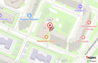 Саша на Бульваре Дмитрия Донского на карте