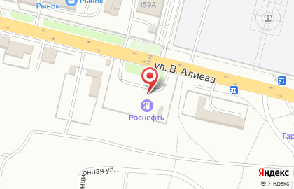 Роснефть в Грозном на карте