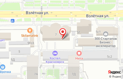 АКБ в Красноярске на карте