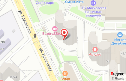 Лаборатория Гемотест на Удальцова, 52 на карте