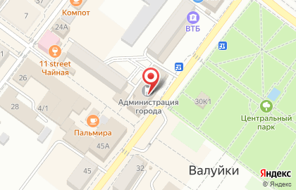 Отделение политической партии Единая Россия, отделение политической партии на улице М.Горького на карте