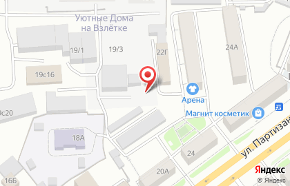 Группа компаний Rineco Group Электропрофи на улице Партизана Железняка на карте