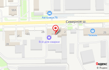 Паркет 73 на Северном шоссе на карте