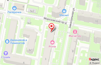 Сервисный центр Спутник на Завокзальной улице на карте