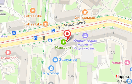 Ювелирный салон Аметист на улице Октябрьской Революции на карте