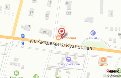 Столовая в Горно-Алтайске на карте