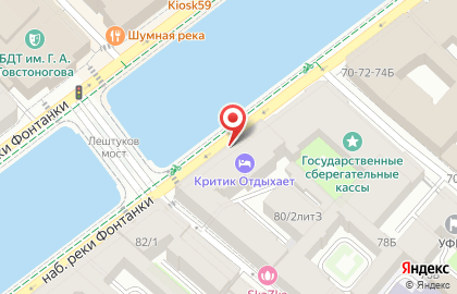 Мини-отель Какаду в Санкт-Петербурге на карте