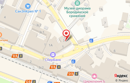 Магазин овощей и фруктов в Москве на карте