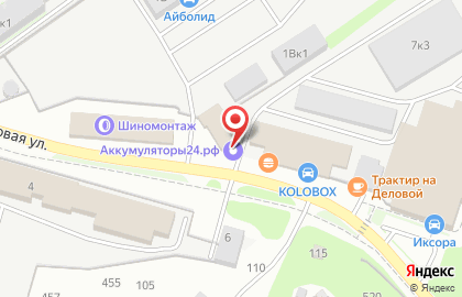 Аккумуляторный центр Аккумуляторы24 РФ в Нижегородском районе на карте