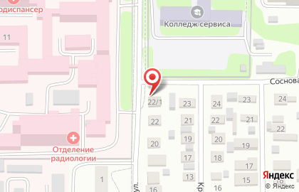 Продуктовый магазин Апельсин в Ленинском районе на карте