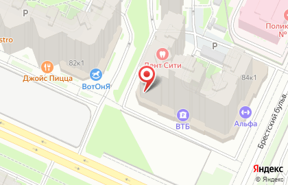 Банкомат ВТБ в Санкт-Петербурге на карте