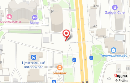 Оператор связи МТС в Коминтерновском районе на карте