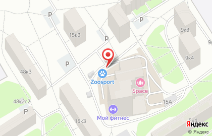 Клуб бразильского джиу-джитсу Titan bjj на метро Беломорская на карте