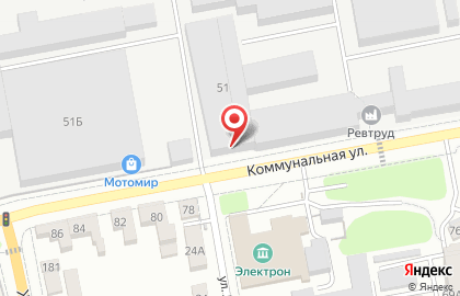 Автомойка в Тамбове на карте