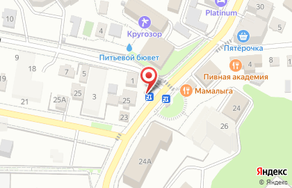 Цветочный магазин в Ставрополе на карте
