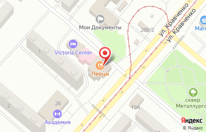 Компания Этажи в Красноярске на карте