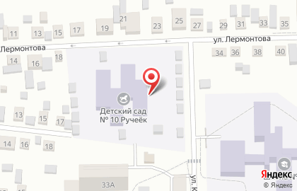 Детский сад №10, Ручеек, комбинированного вида, г. Искитим на карте