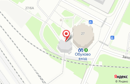 Станция Обухово на карте