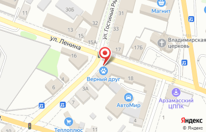 Магазин Мясное подворье в Нижнем Новгороде на карте