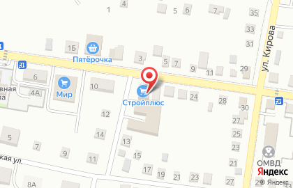 Магазин строительных материалов Стройплюс на карте