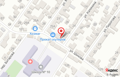 Компания по прокату скутеров на карте