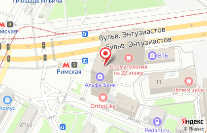 IT-компания 1С-Битрикс на карте