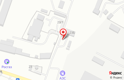 Заправочная станция на Московской улице на карте