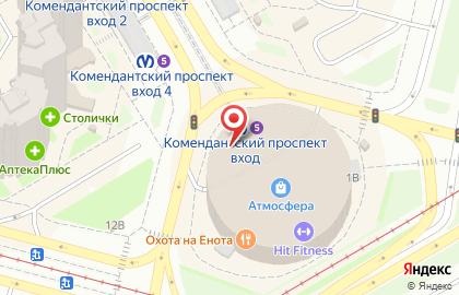 Салон связи Связной на Комендантской площади на карте