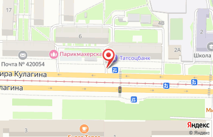 Сгомонь на улице Владимира Кулагина на карте