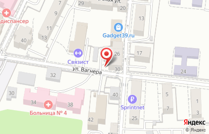 Туристическая фирма Септима в Ленинградском районе на карте