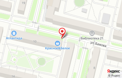 Киоск по продаже фруктов и овощей в Ханты-Мансийске на карте