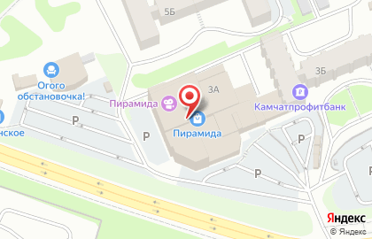 Ювелирный салон Золото Сибири в Петропавловске-Камчатском на карте
