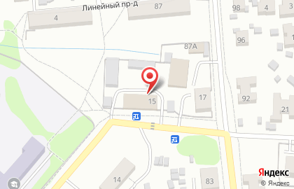 ДиАн на Линейной улице на карте
