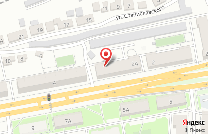 Пекарня Ржанко хлеб в Железнодорожном районе на карте
