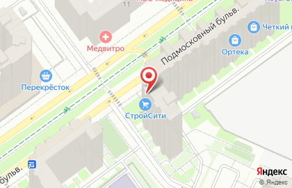 Магазин строительных материалов Стройсити на карте