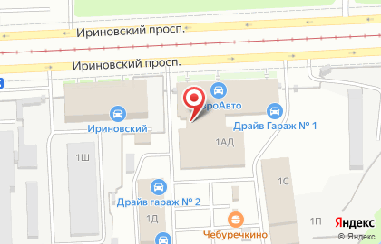 Магазин автозапчастей в Санкт-Петербурге на карте