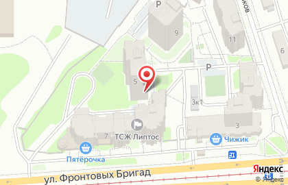 Центр по уходу за детьми Королевство детства в Орджоникидзевском районе на карте