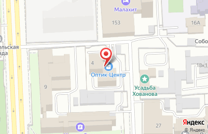 Челябинский филиал Банкомат, ГУТА-БАНК в Центральном районе на карте