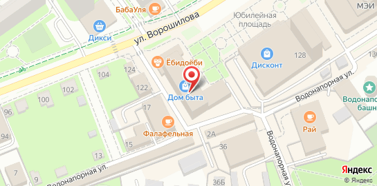 Студия эстетики тела на улице Ворошилова в Серпухове на карте