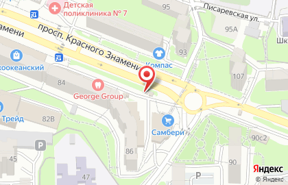Магазин овощей и фруктов Владфрукт на карте